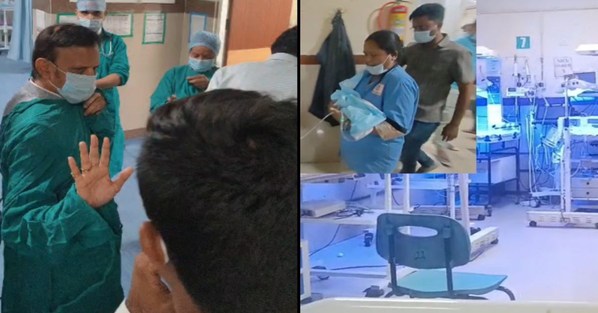 छिंदवाड़ा अस्पताल अग्निकांड: डिप्टी सीएम ने अस्पताल पहुंचकर जाना हालचाल, बेहतर इलाज के दिए निर्देश