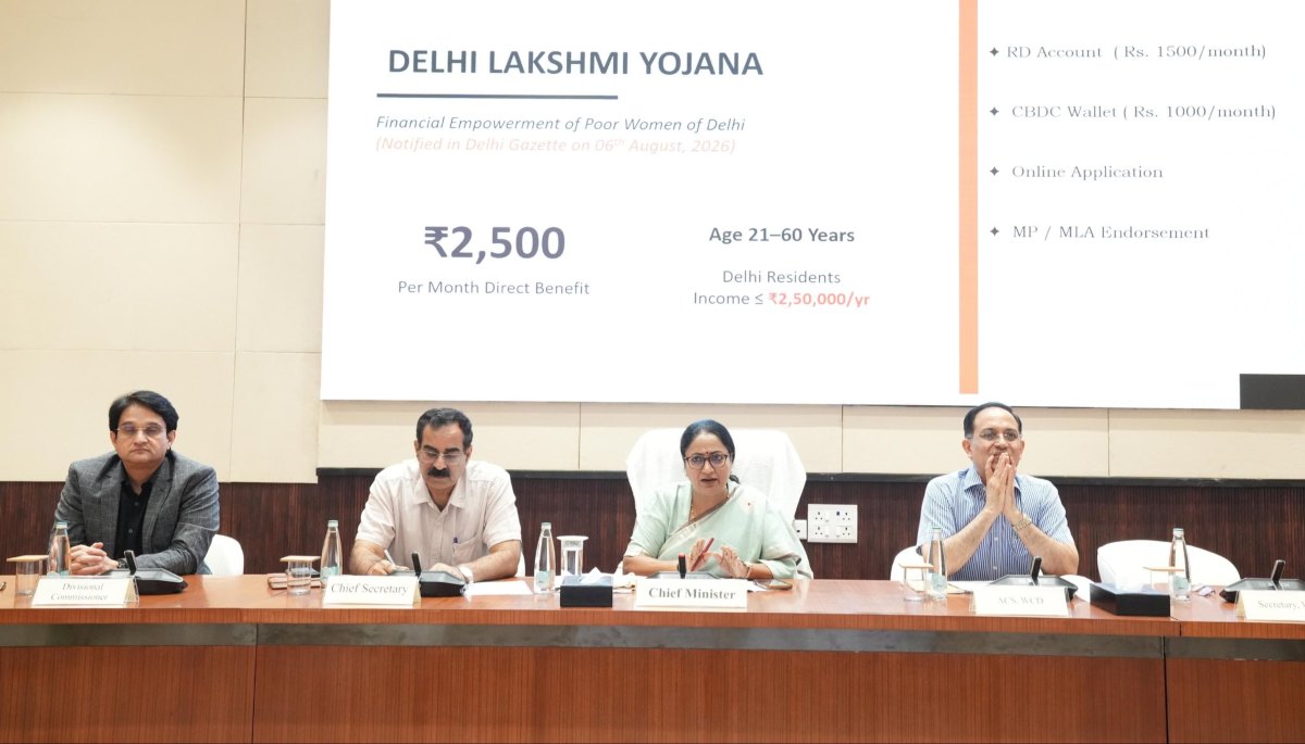 दिल्ली लक्ष्मी योजना: महिलाओं के खाते में इस दिन आएंगे 2500 रुपये, सीएम रेखा गुप्ता ने तारीख का ऐलान किया