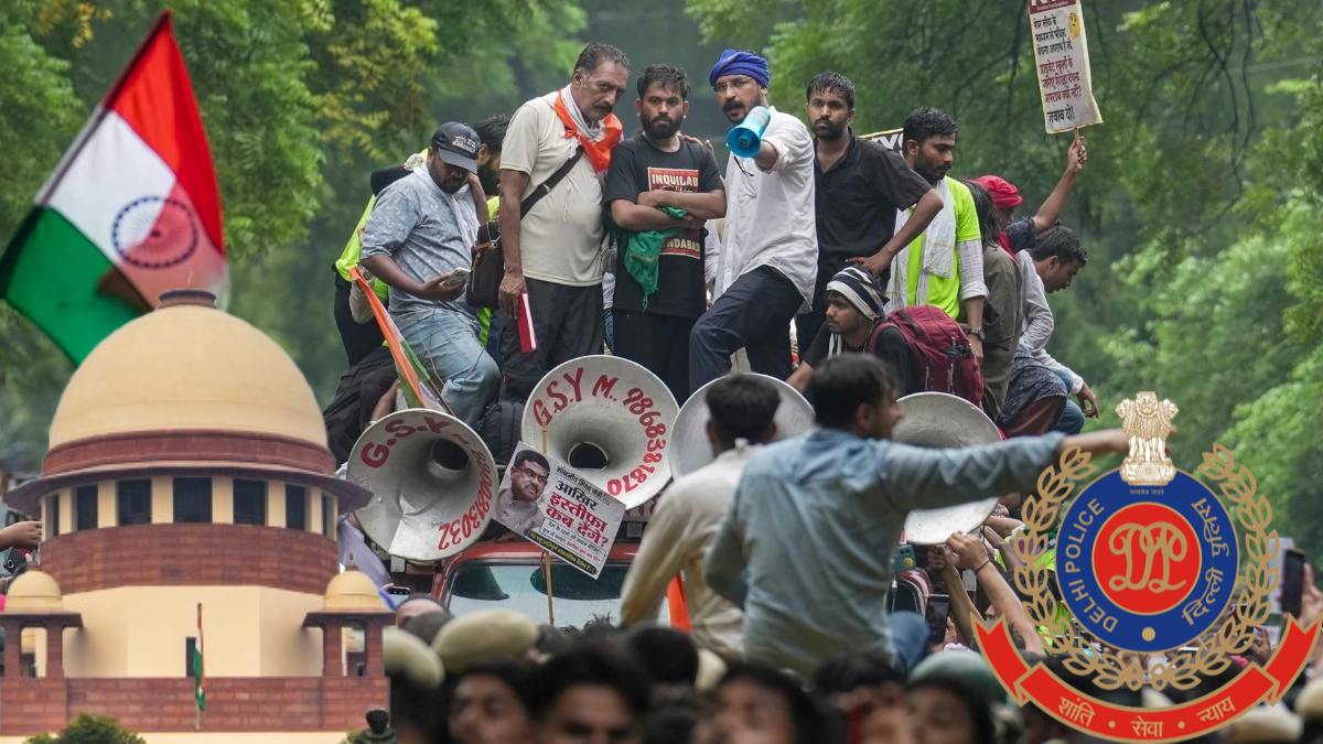 जंतर-मंतर प्रोटेस्ट पर दिल्ली पुलिस ने सुप्रीम कोर्ट में हलफनामा दाखिल किया, बताया कैसे उग्र हुआ प्रदर्शन, अत्यधिक बल प्रयोग से इनकार किया