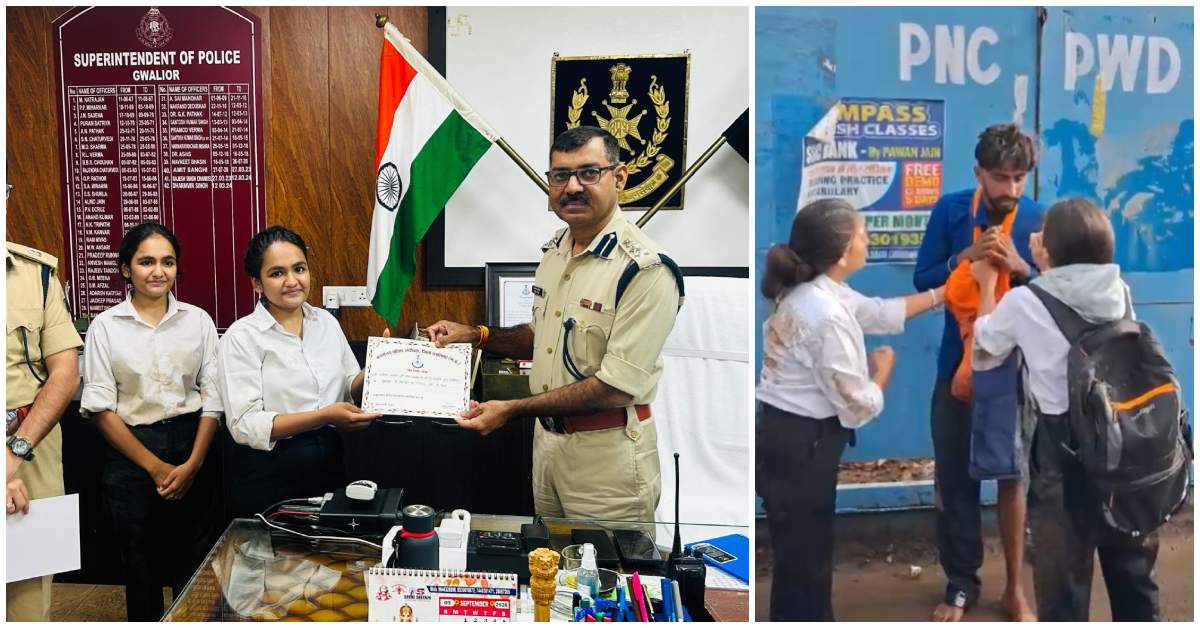 ग्वालियर की ‘दंगल गर्ल्स’! जाबांज बहनों ने बीच सड़क की लुटेरे की धुनाई, SP ने किया सम्मानित