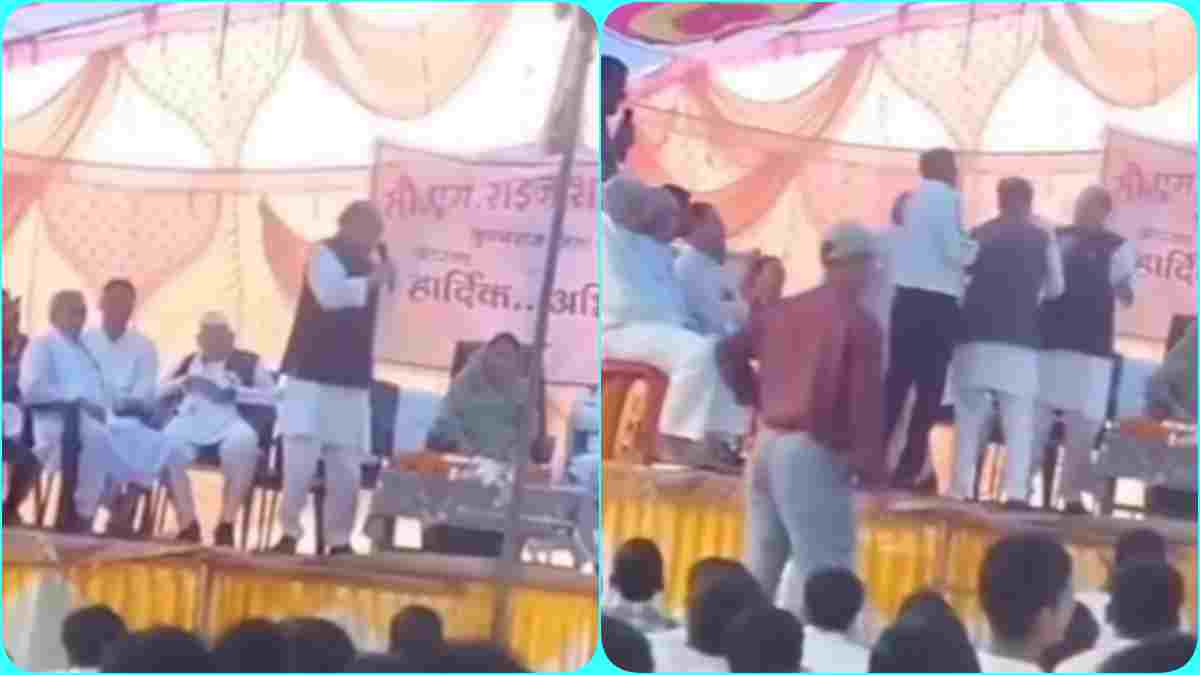 आजादी का मंच बना सियासी अखाड़ा: झंडावंदन के बाद भाजपा नेता ने बंटवारे पर निकाली भड़ास, कांग्रेस नेता के विरोध के बाद मचा घमासान