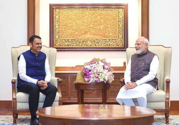 पीएम मोदी से मिले सीएम फडणवीस, इन मुद्दों पर हुई विस्तृत चर्चा