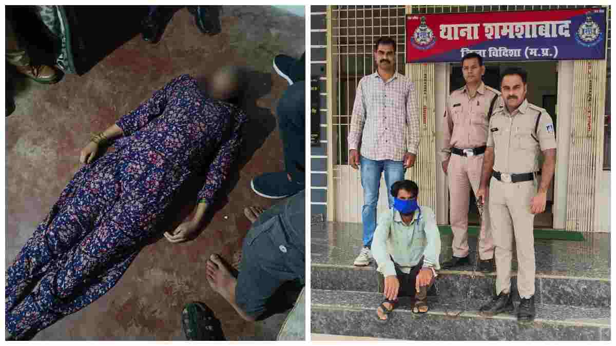 पति ने पत्नी की गला घोंटकर की हत्या: फांसी लगाने की सूचना पर घर पहुंची थी पुलिस, पोस्टमार्टम रिपोर्ट से हुआ चौंकाने वाला खुलासा 