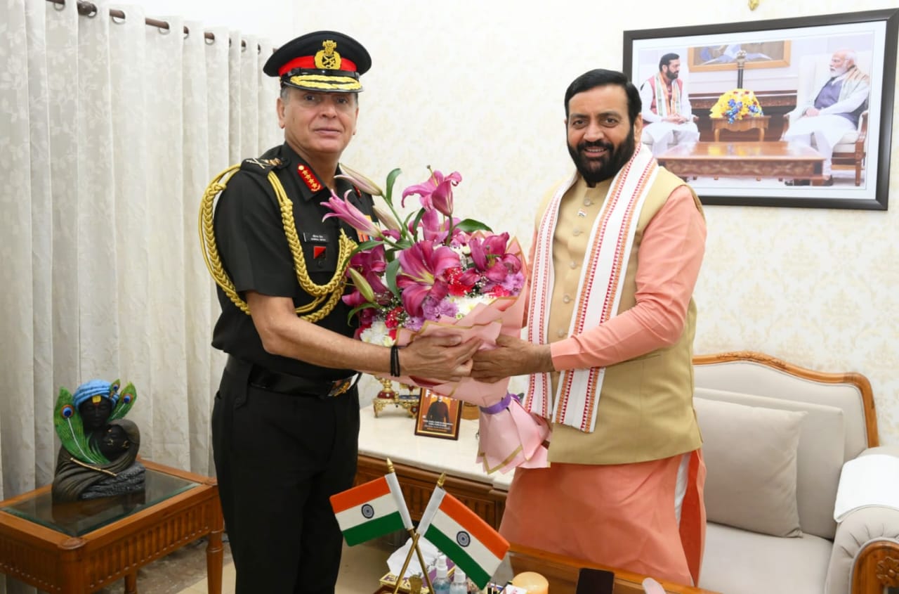 सेना प्रमुख जनरल धीरज सेठ ने CM नायब सिंह सैनी से की मुलाकात, अग्निवीरों के रोजगार और सुरक्षा मुद्दों पर मंथन