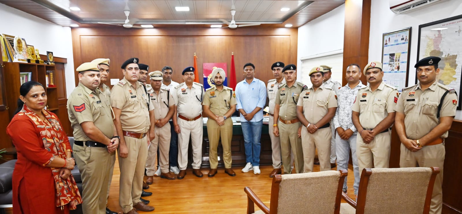 कैथल में एंटी नारकोटिक सेल के 9 पुलिसकर्मी सम्मानित, 4 महीने में 38 मामलों में 59 नशा तस्कर गिरफ्तार