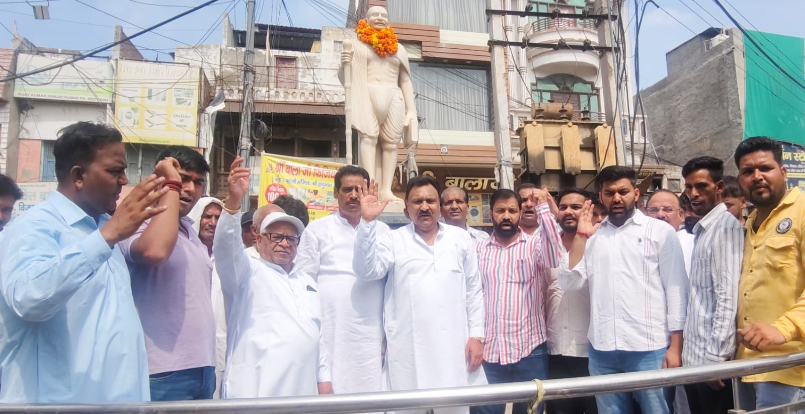 जनसभा स्थल के ‘शुद्धिकरण’ पर भड़के बजरंग गर्ग, बोले- यह करोड़ों देशवासियों का अपमान