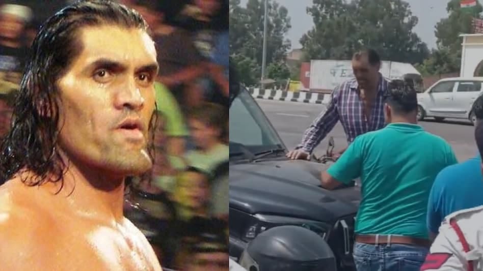 WWE स्टार ‘द ग्रेट खली’ की कार का हुआ एक्सीडेंड, राहत की बात खली रहे सुरक्षित