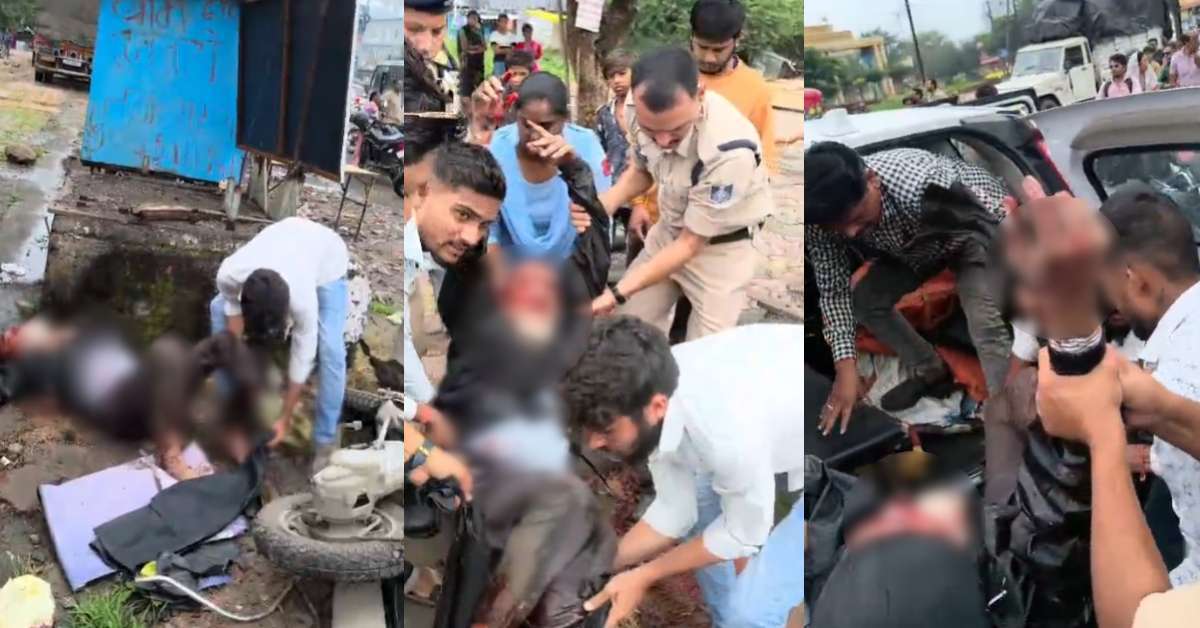 रफ्तार का कहर: 80 की स्पीड में कार ने 5 लोगों को रौंदा, 200 फीट तक घसीटा; आरोपी चालक गिरफ्तार