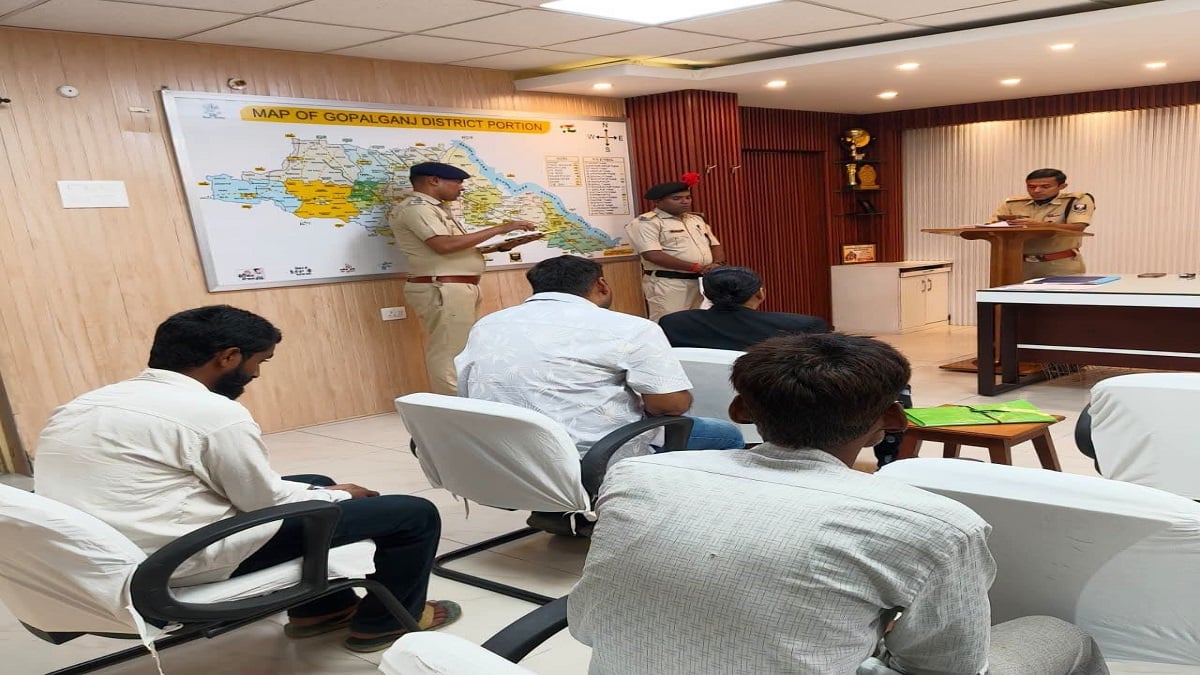 हिरासत में रखकर वसूले थे 1.80 लाख: SP ने जादोपुर SHO समेत 4 को गिरफ्तार कर भेजा जेल