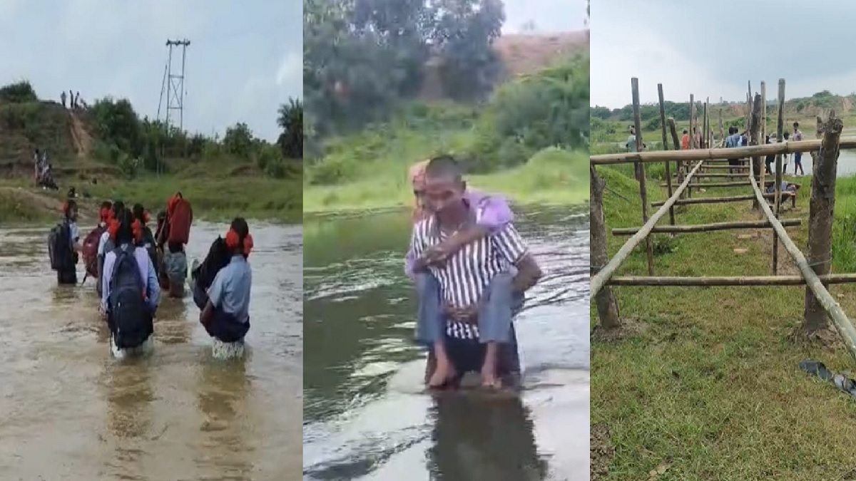 बिहार के इस गांव को आज भी पुल का इंतजार, नेताओं से भरोसा टूटा…खुद बांस का पुल बना रहे हैं ग्रामीण