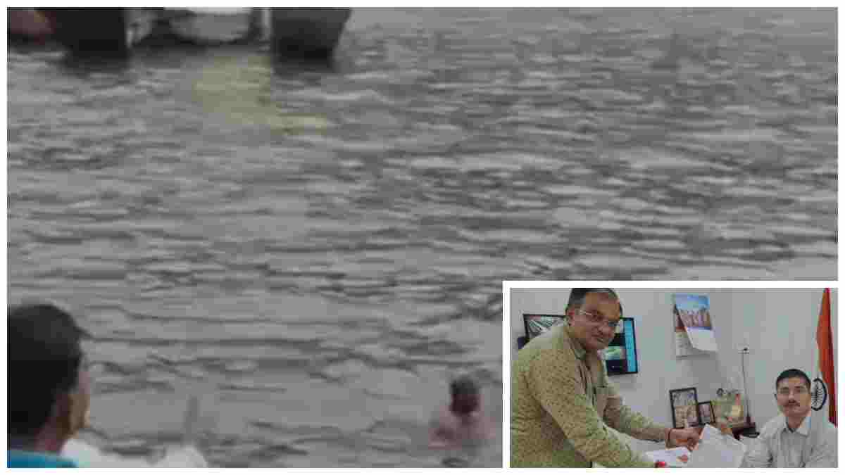ओंकारेश्वर में नर्मदा स्नान के दौरान लगातार हादसों पर उठे सवाल, 18 महीने में 44 श्रद्धालुओं की डूबने से मौत का कांग्रेस ने लगाया आरोप, कलेक्टर को सौंपा पत्र 