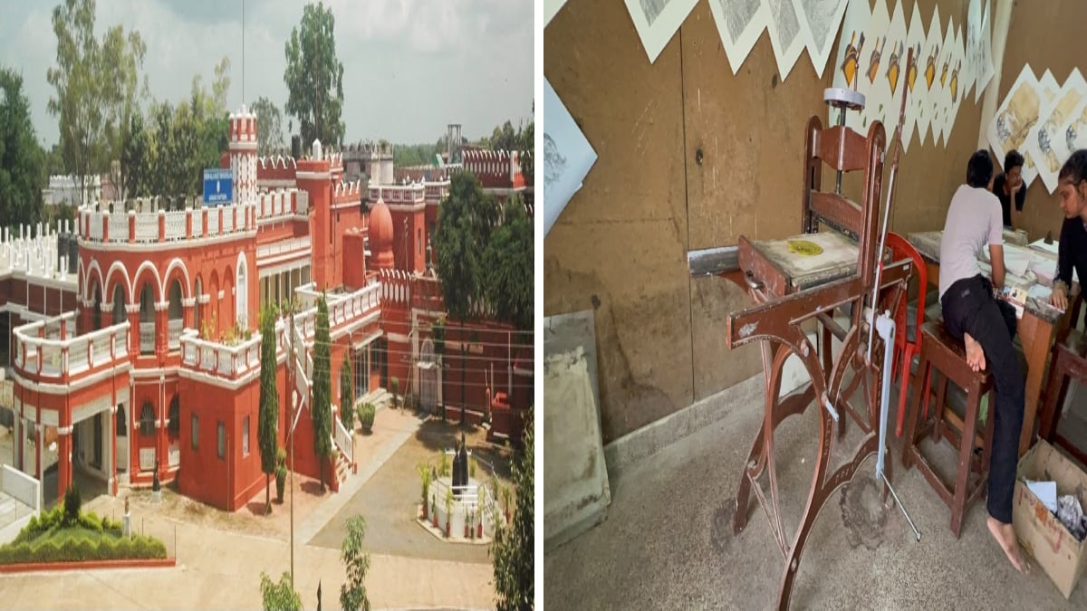 डिजिटल युग में इतिहास की गूंज: खैरागढ़ में आज भी जिंदा है 230 साल पुरानी लिथोग्राफी, जर्मनी के पत्थरों पर सीखते हैं छात्र