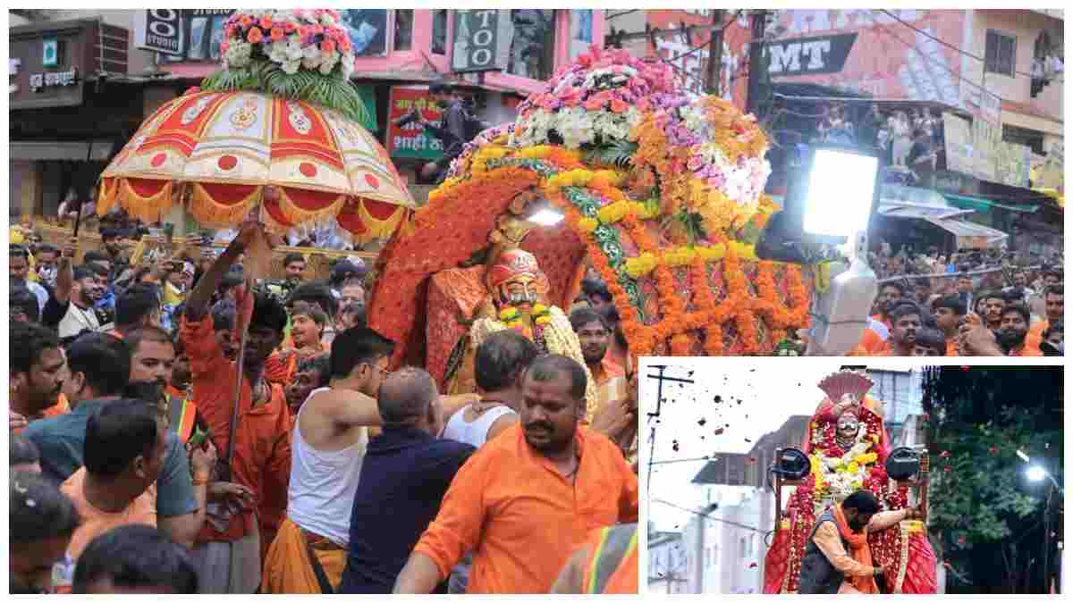 महाकाल सवारी: रजत पालकी में सवार होकर निकले भगवान चंद्रमोलेश्वर, दर्शन के लिए उमड़ा आस्था का जनसैलाब
