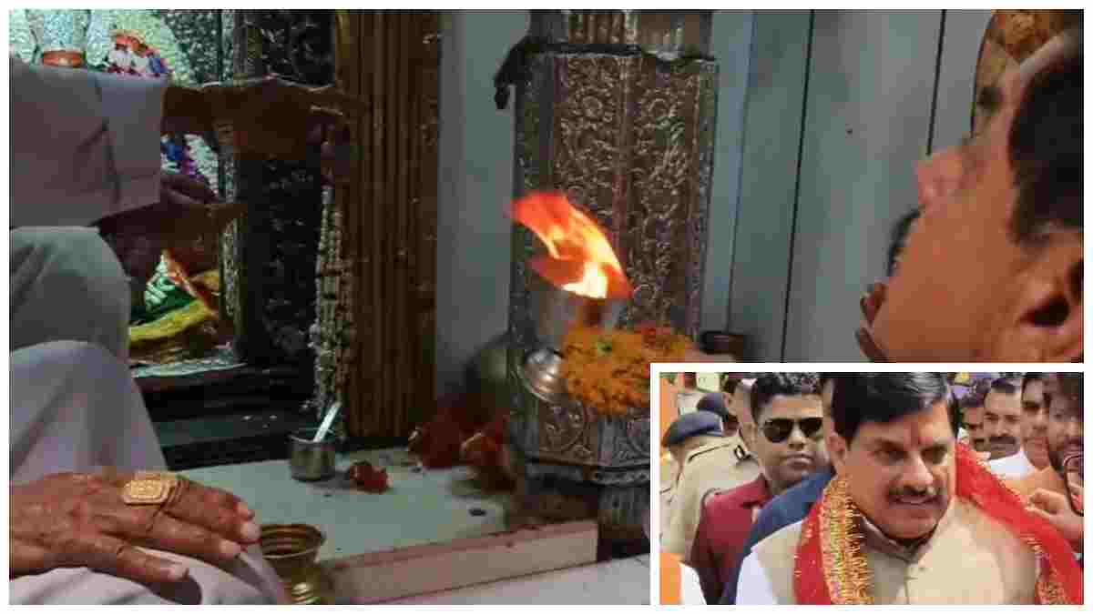 CM मोहन यादव ने मां शारदा देवी के किए दर्शन, प्रदेश की खुशहाली की मांगी दुआ