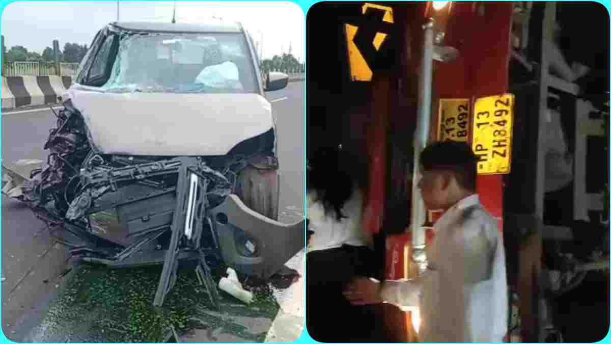 MP में रफ्तार ने छीनी जिंदगी: कार की टक्कर से बाइक सवार 2 युवकों की मौत, राजगढ़ में पैसेंजर बस पलटने से 40 से ज्यादा यात्री घायल