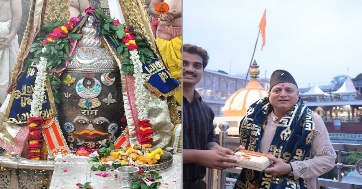 बाबा महाकाल के दरबार पहुंचे अभिनेता मनोज जोशी: भस्म आरती में हुए शामिल, बोले- दिव्य साक्षात्कार जैसा अनुभव