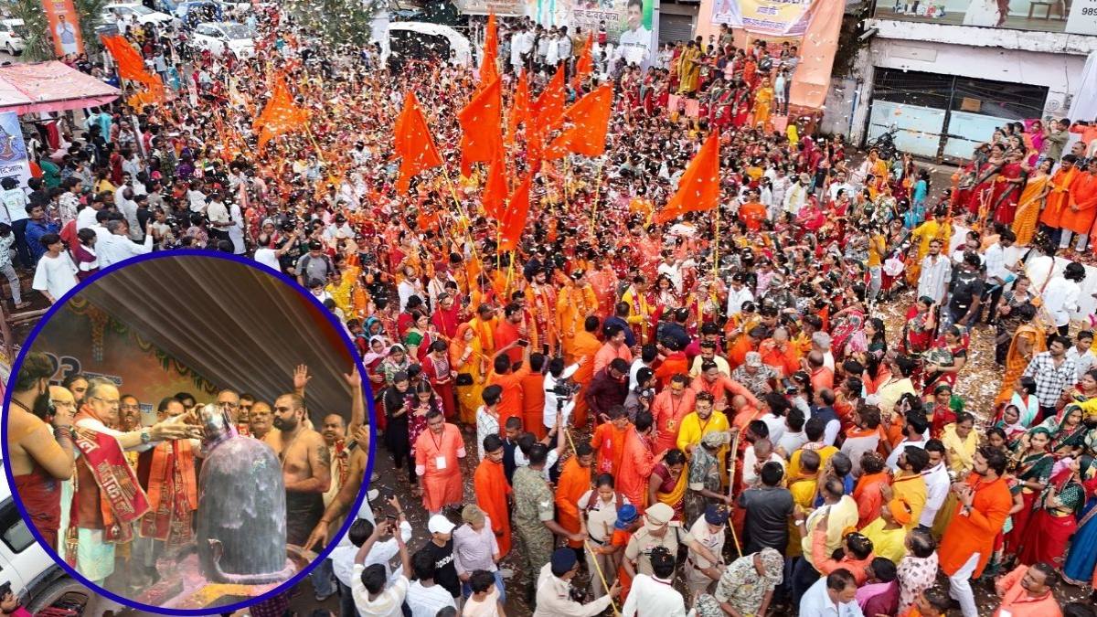 रायपुर में निकली विशाल कांवड़ यात्रा, 10 हजार कांवड़ियों ने किया हटकेश्वरनाथ का जलाभिषेक, CM, सांसद और विधायकों ने भी उठाई कांवड़