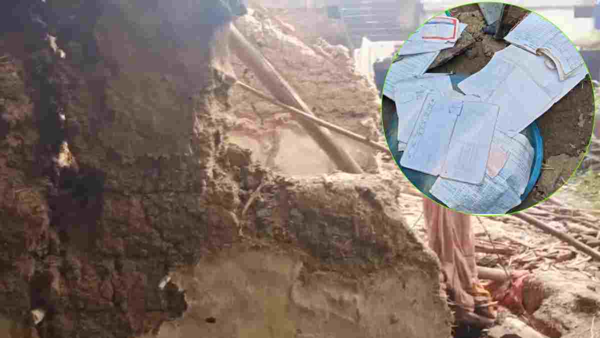 मऊगंज के नईगढ़ी में बाढ़ का कहर, पानी उतरा तो सामने आई बर्बादी… सड़क पर रात बिताने को मजबूर सैकड़ों परिवार