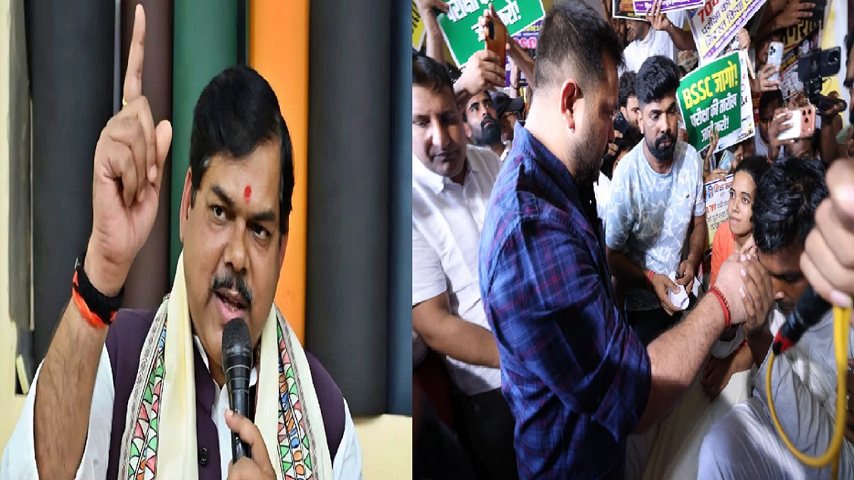 ‘छात्रों को भड़का रहे हैं तेजस्वी’, शिक्षा मंत्री मिथिलेश तिवारी का बड़ा बयान