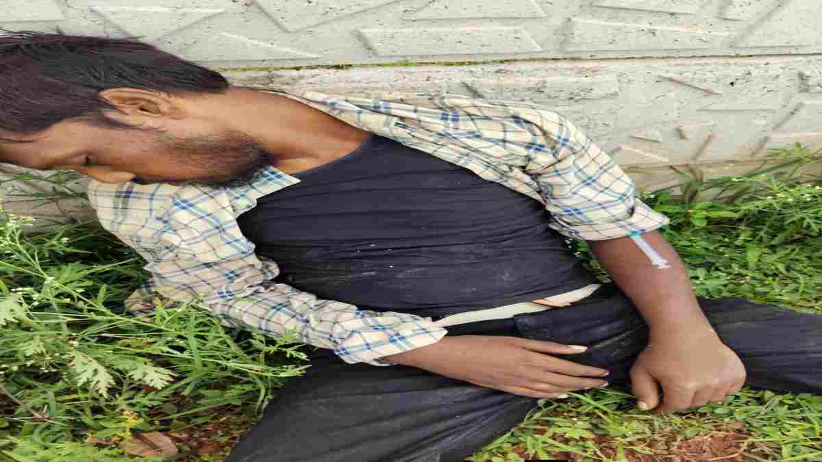 शिवपुरी में हाथों में सिरिंज लगे मिला युवक का शव, स्मैक ओवरडोज की आशंका; नशा मुक्ति अभियान पर उठे सवाल 