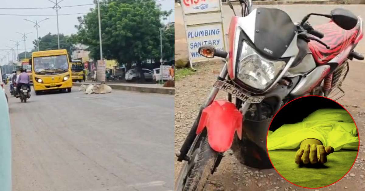 200 मीटर का चक्कर और चली गई जान! बुजुर्ग की बाइक को ट्रक ने रौंदा; CCTV में कैद हुआ खौफनाक हादसा