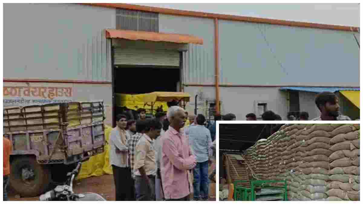 किसान कतार में, अफसर फरार में! करोड़ों के मूंग घोटाले के बाद भी दागी वेयरहाउसों पर मेहरबान हुआ प्रशासन 