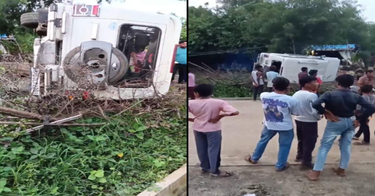 ​शराब ठेकेदार के गुर्गों का तांडव! तस्कर का पीछा करने सड़क पर दौड़ाई बेकाबू बोलेरो, गाड़ी पलटने से 2 ग्रामीण घायल