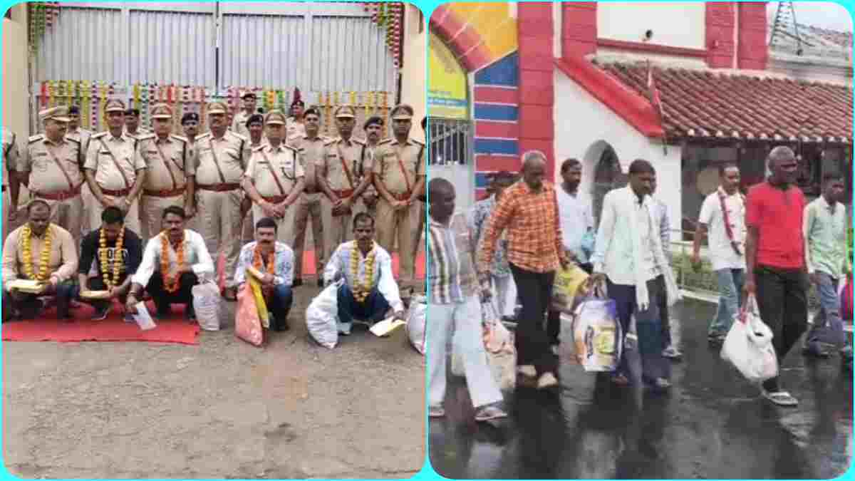 15 अगस्त पर कैदियों को मिला तोहफा: ग्वालियर-जबलपुर सेंट्रल जेल से इतने कैदी हुए रिहा, अच्छे आचरण पर सलाखों से आए बाहर