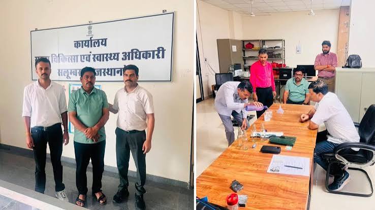ACB Trap: 10 हजार की रिश्वत लेते खाद्य सुरक्षा अधिकारी गिरफ्तार, सैंपल जांच और कार्रवाई का डर दिखाकर वसूली का आरोप