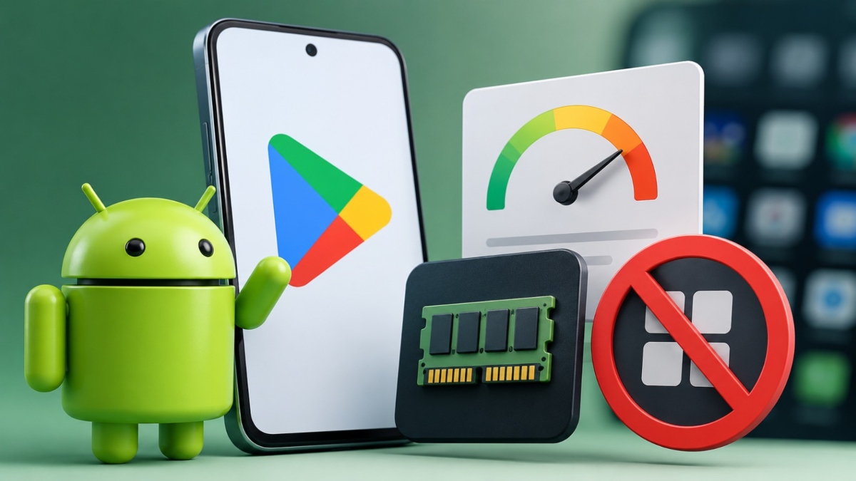 Android ऐप्स के लिए Google ने बदले नियम: ज्यादा RAM खाने वाले ऐप्स पर लगेगी पाबंदी