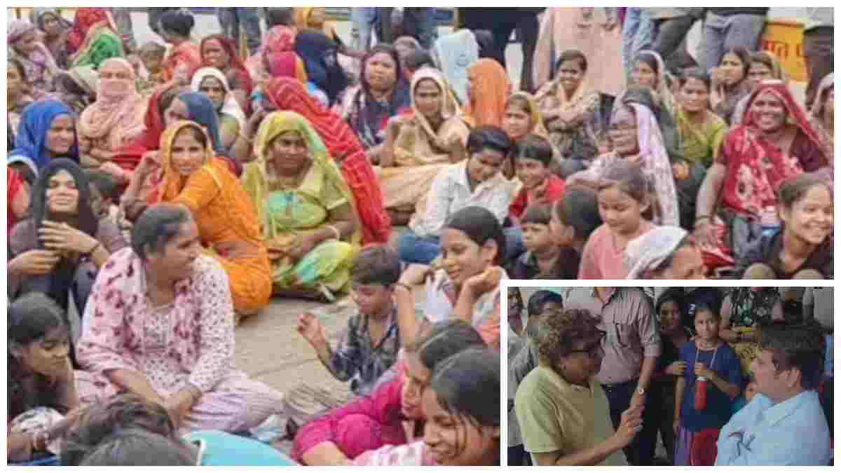 डोसीगांव मल्टी बेदखली में हाईवोल्टेज ड्रामा: पारस सकलेचा की आयुक्त से तीखी बहस, रहवासियों ने कलेक्टोरेट के बाहर दिया धरना 