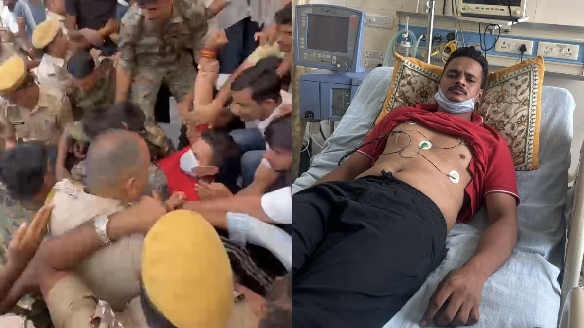 Rajasthan University Student Union Election: 11 दिन से भूख हड़ताल पर छात्र शुभम रेवाड़, ICU में भर्ती