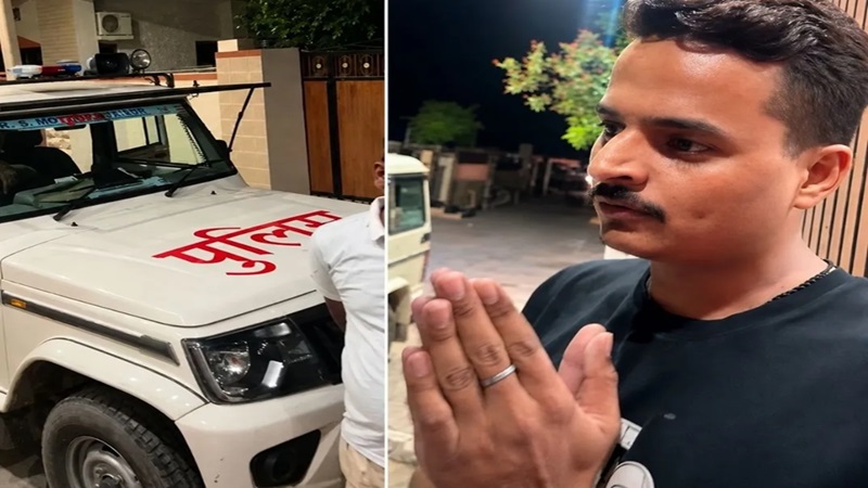 Shubham Rewar Police Action: रात 12 बजे छात्र नेता के घर पहुंची पुलिस, मचा हड़कंप