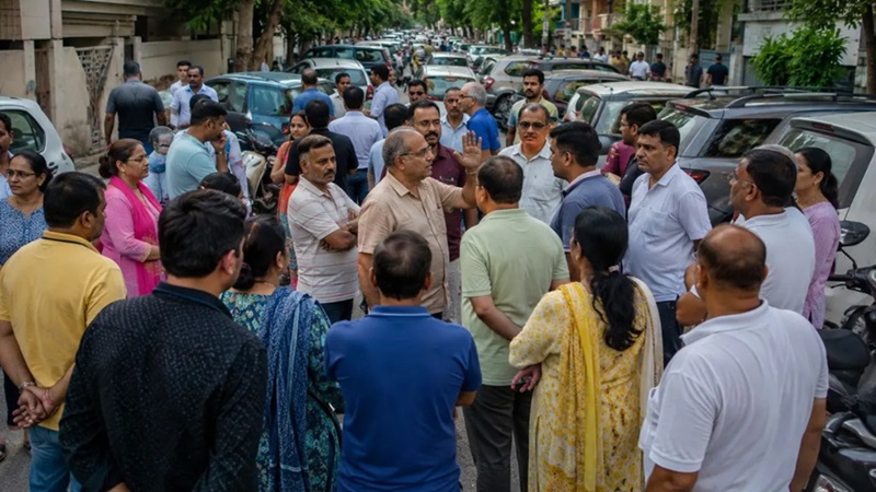400 परिवारों का बड़ा ऐलान! जयपुर की इस पॉश कॉलोनी में नहीं सुलझी समस्याएं तो करेंगे चुनाव का बहिष्कार