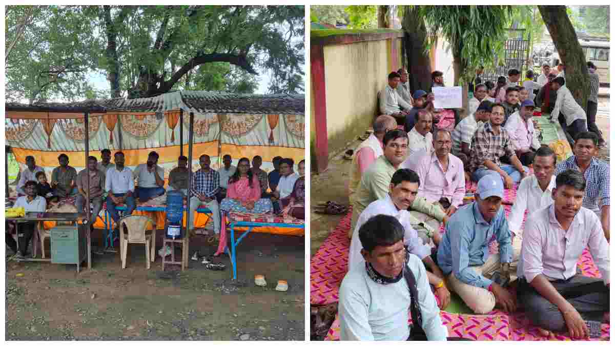 सिंगरौली में राजस्व व्यवस्था पर ‘ब्रेक’! सभी पटवारी अनिश्चितकालीन हड़ताल पर, तहसील कार्यालय में जमा किए बस्ते   