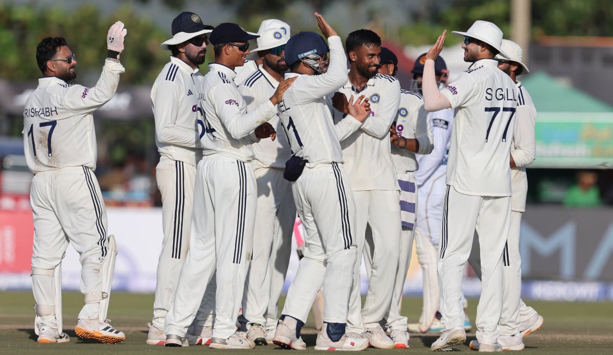 SL vs IND 1st Test Day-5: भारत ने अपने 600वें टेस्ट में दर्ज की शानदार जीत, श्रीलंका को उसी के घर पर चटाई धूल, मानव सुथार ने मैच में झटके 10 विकेट