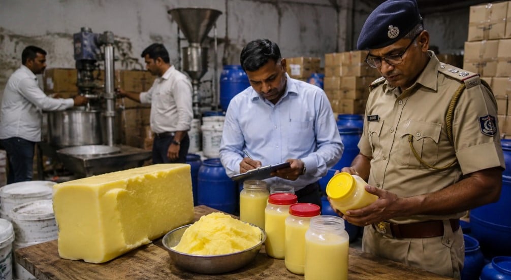 सेहत से खिलवाड़ पर 2 साल बाद शिकंजा: पकड़े गए 1.24 करोड़ रुपए के नकली घी घोटाले में FIR