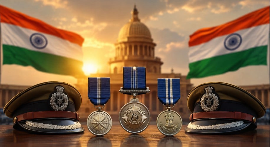 स्वतंत्रता दिवस 2026: गृह मंत्रालय ने की घोषणा, पुलिस के 19 अधिकारियों-कर्मचारियों को मिलेगा प्रेसिडेंट मेडल
