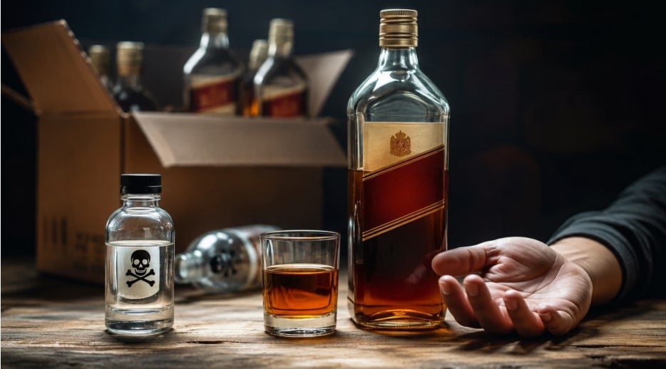 रॉयल स्टैग की बोतलों में बेची जा रही थी ज़हर शराब,7 की मौत, 28 अस्पताल में भर्ती