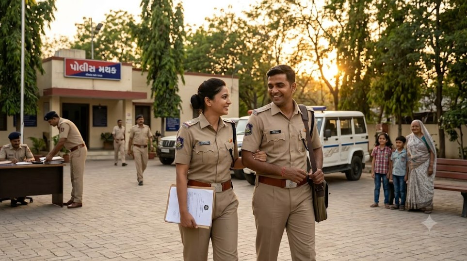 गुजरात में 415 पुलिसकर्मियों का तबादला, अब एक ही जिले में तैनात हो सकेंगे ‘पुलिस दंपति’