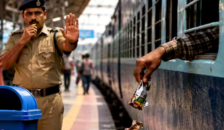 रेलवे स्टेशन पर गंदगी फैलाना पड़ेगा महंगा: थूकने और कचरा फेंकने पर अब लगेगा ₹1,000 पेनल्टी