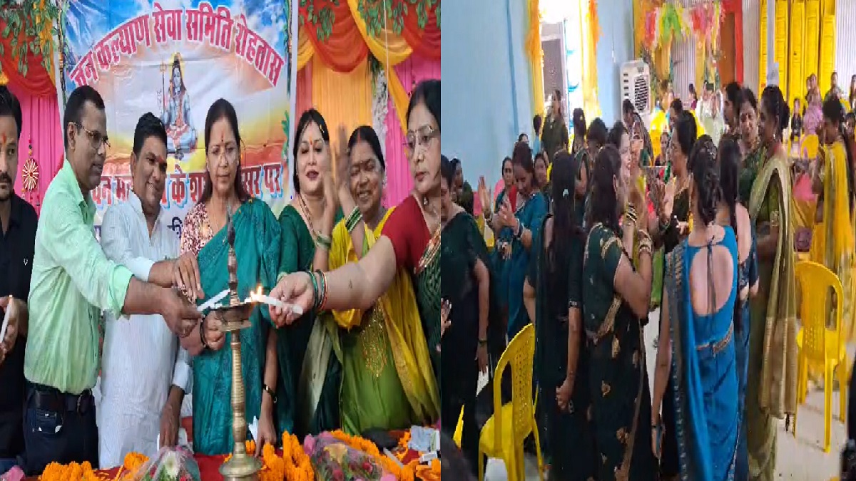 सासाराम: सावन महोत्सव में जमकर झूमीं विधायक स्नेहलता कुशवाहा, महिलाओं के साथ लगाए ठुमके
