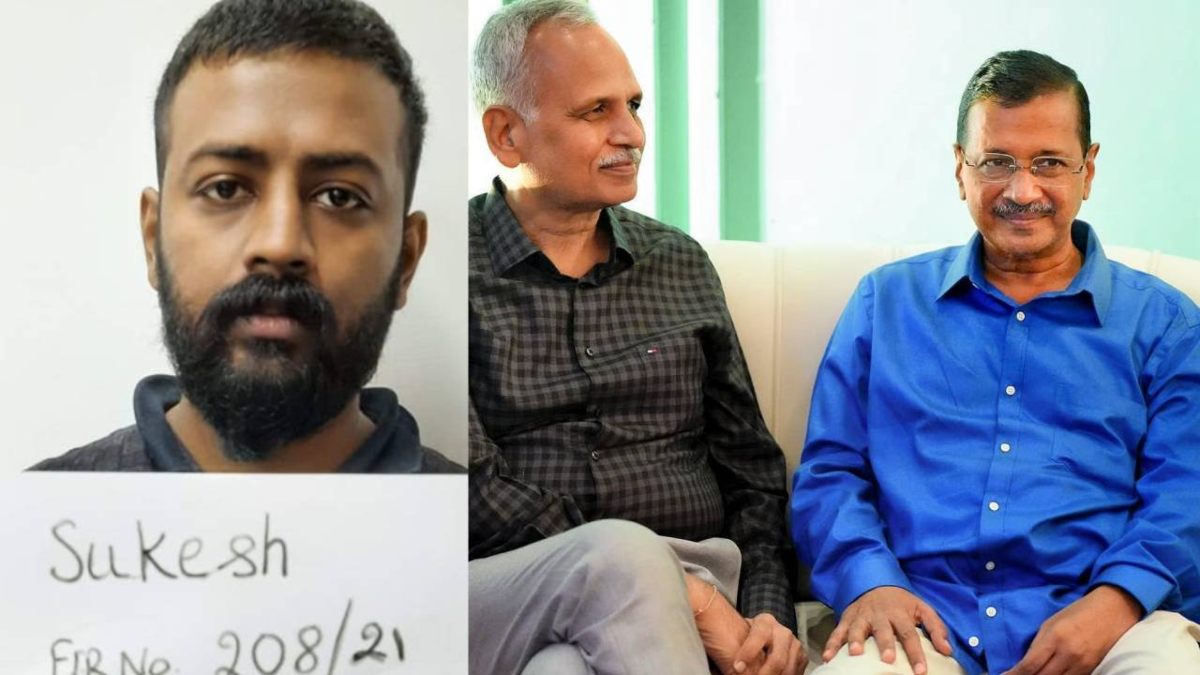 सुकेश चंद्रशेखर ने जेल से अरविंद केजरीवाल-सत्येंद्र जैन को पत्र लिखाः 3 और घोटाले उजागर करने की धमकी दी