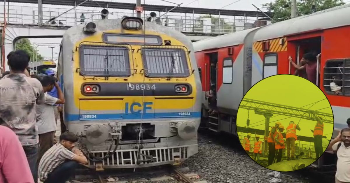 रतलाम-कोटा पैसेंजर पर गिरा 25,000 KV का तार! चलती ट्रेन से कूदे यात्री, टला बड़ा हादसा