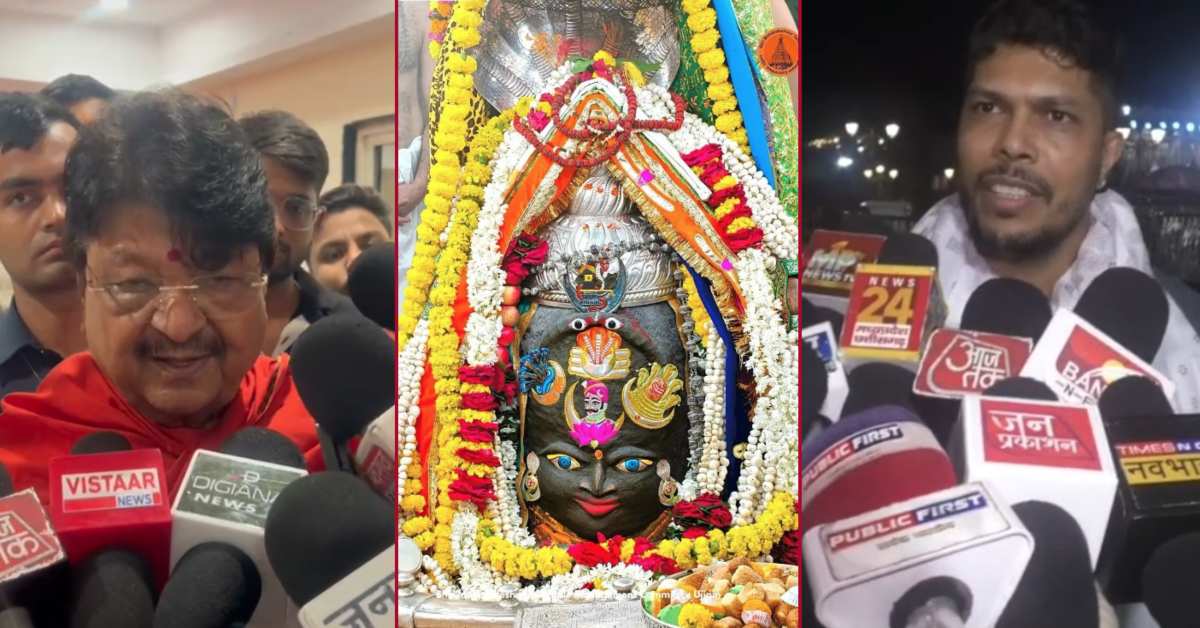 महाकाल मंदिर में भक्तों का तांता: मंत्री कैलाश और क्रिकेटर उमेश यादव ने लिया आशीर्वाद, दर्शन को लेकर कही ये बात
