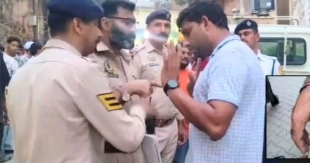 नाहन में हरियाणा के पर्यटकों का हाई-वोल्टेज ड्रामा, ट्रैफिक पुलिस से भिड़े; युवक को चौकी ले गई पुलिस
