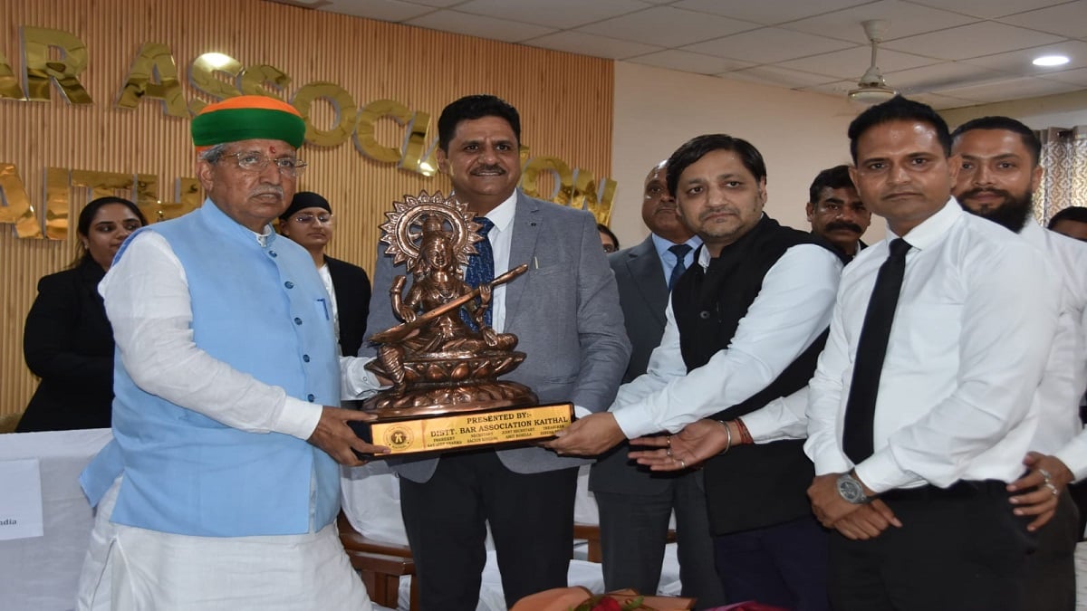 मध्यस्थता से पारिवारिक विवादों में कमी लाएं: अर्जुन राम मेघवाल