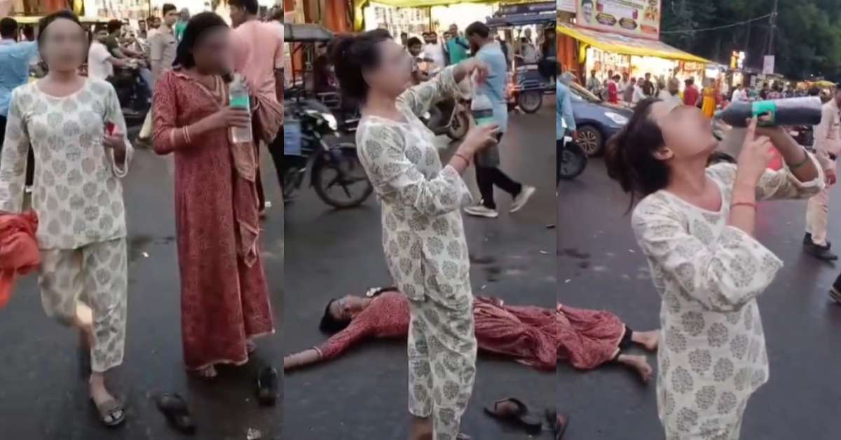 गंजबासौदा के जयस्तंभ चौक पर किन्नरों का 2 घंटे हंगामा; दो ने खाई चूहामार दवाई, पुलिस बनी रही तमाशबीन
