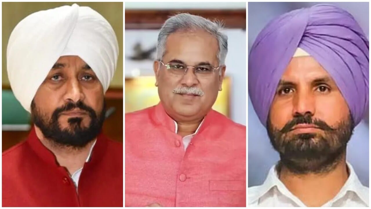 पंजाब कांग्रेस में गर्माया माहौल, चन्नी गुट ने जोरदार लगाए नारे, देखते रहे भूपेश और वडिंग…