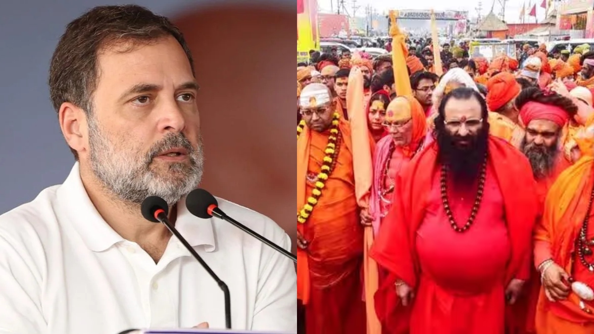 राहुल गांधी के मनुस्मृति वाले बयान पर भड़के संत, प्रयागराज में शुरू हुई बड़ी मुहिम